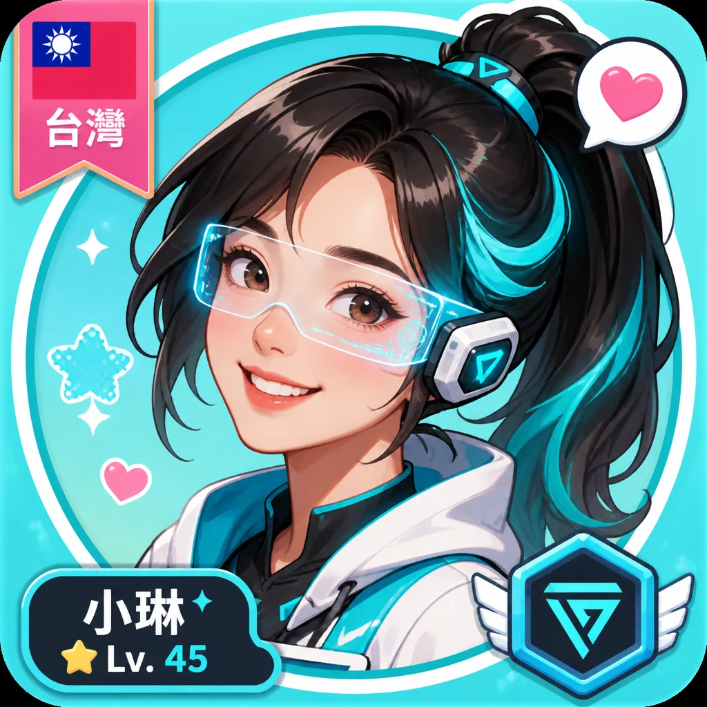 NeonCipher 赛博玩家头像